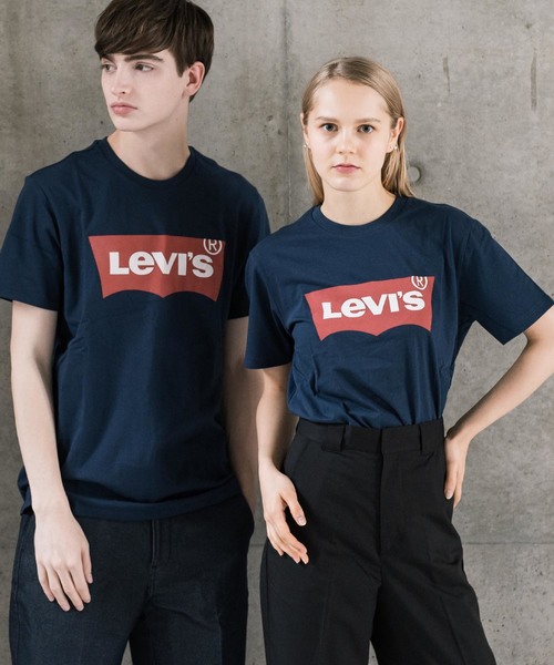 Levi's(リーバイス)の「バットウィングTシャツ ネイビー(Tシャツ/カットソー・メンズ・ネイビー・SMALL/LARGE/MEDIUM/X-SMALL/X-LARGE/XX-LARGE)」の9枚目の写真