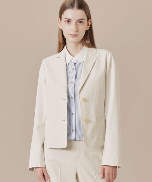 MACKINTOSH LONDON ホワイト テーラードジャケット MACKINTOSH LONDON ホワイト テーラードジャケット