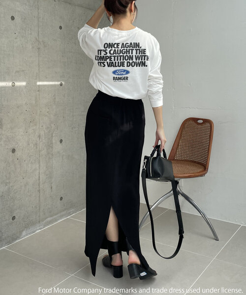 GOOD ROCK SPEED(グッドロックスピード)の「〈GOOD ROCK SPEED〉FORDロンT(Tシャツ/カットソー・レディース・ホワイト・FREE)」の15枚目の写真