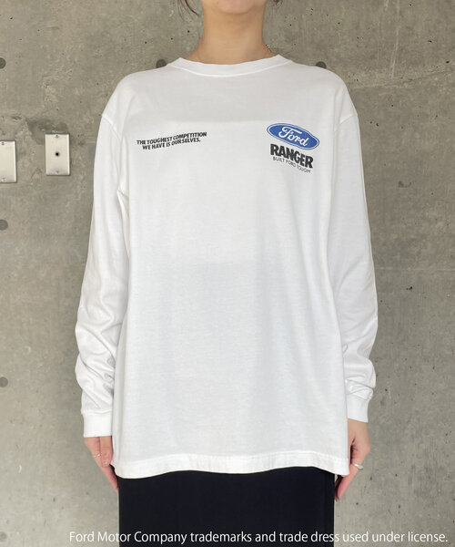 GOOD ROCK SPEED(グッドロックスピード)の「〈GOOD ROCK SPEED〉FORDロンT(Tシャツ/カットソー・レディース・ホワイト・FREE)」の10枚目の写真