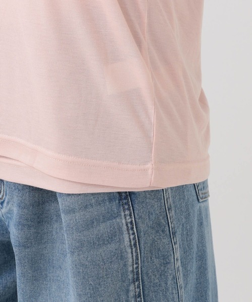 BAYFLOW（ベイフロー）の「[トレンドアイテム]タンク&ロングスリーブTシャツ2Pセット（Tシャツ/カットソー・レディース・ブラック/ピンク/オフホワイト・FREE）」の15枚目の写真