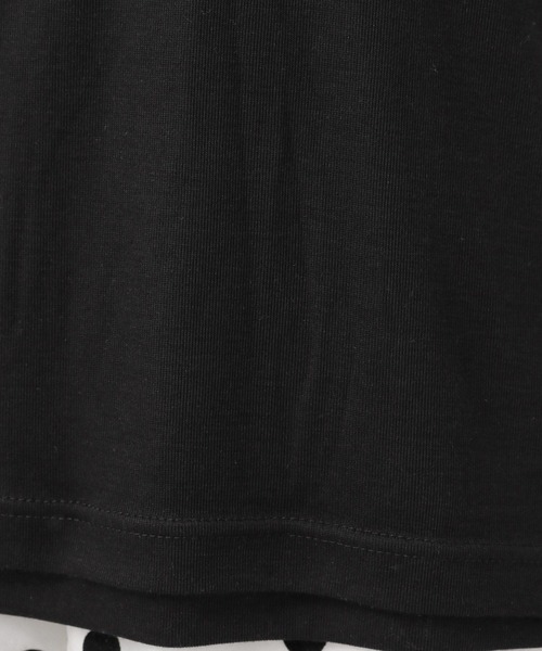 BAYFLOW（ベイフロー）の「[トレンドアイテム]タンク&ロングスリーブTシャツ2Pセット（Tシャツ/カットソー・レディース・ブラック/ピンク/オフホワイト・FREE）」の8枚目の写真