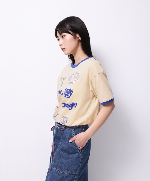 Common Noun(コモン ナウン)の「“HORSE” norahi 半袖T(Tシャツ/カットソー・レディース・ホワイト/ブラック/イエロー/杢グレー/ピンク・L/M)」の12枚目の写真