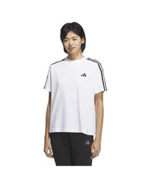 アディダス adidas エッセンシャルズ プラス スリーストライプス 半袖Tシャツ