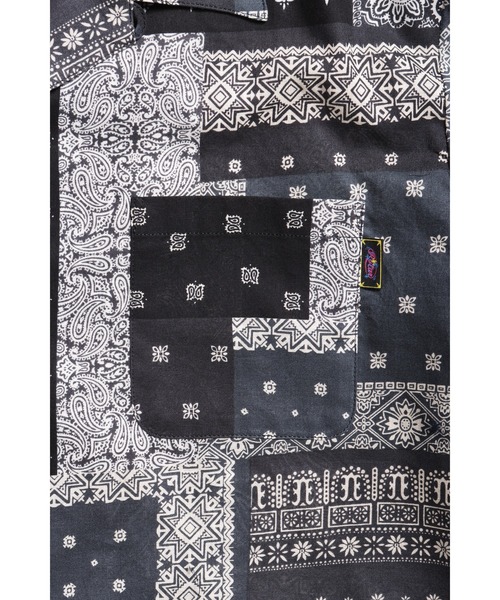 ROTAR(ローター)の「Bandana Cloth Open Collar Shirt(シャツ/ブラウス・メンズ・ブルー/ブラック/マルチ・MEDIUM/LARGE/X-LARGE)」の14枚目の写真
