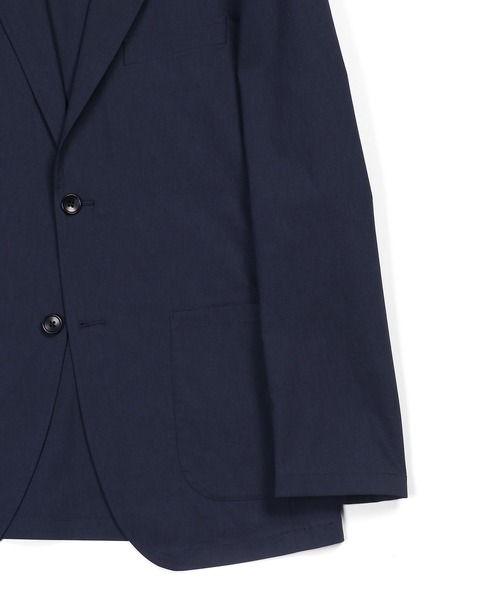 The DUFFER of ST.GEORGE(ザダファーオブセントジョージ)の「LINEN BREND SET UP STRETCH JACKT:リネン混 セットアップ ストレッチジャケット(テーラードジャケット・メンズ・ネイビー/ベージュ・MEDIUM/LARGE/X-LARGE)」の13枚目の写真