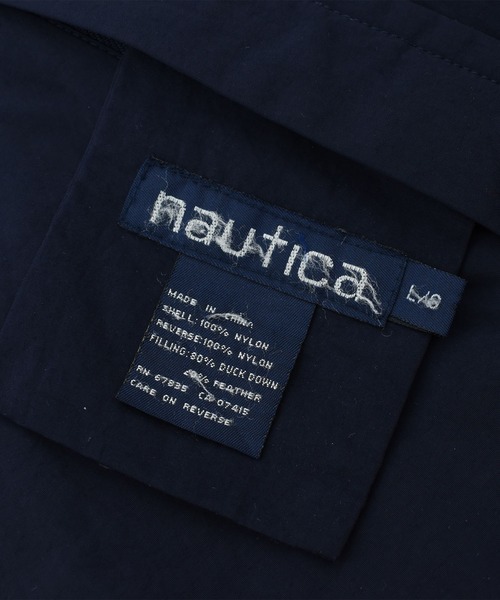 NAUTICA（ノーティカ）の「【ヴィンテージ古着】90’s NAUTICA リバーシブル ダウンジャケット（ダウンジャケット/コート・メンズ・ネイビー・LARGE）」の4枚目の写真