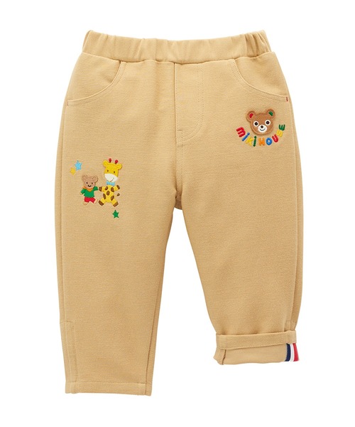 MIKI HOUSE（ミキハウス）の「プッチーストレッチパンツ（その他パンツ・キッズ・ベージュ/ネイビー・130cm/120cm/110cm/100cm/90cm/80ｃｍ）」の2枚目の写真