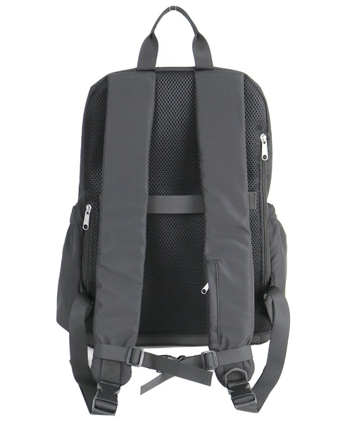 A by MAGASIN DE MODE（エーバイマガジンデモード）の「【A by MAGASIN DE MODE】超軽量！自立型多機能リュック 17ポケット/撥水/A4対応/軽量 SNBD（バックパック/リュック・レディース・グレー/カーキ/ブラック・FREE）」の5枚目の写真