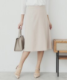 Aラインフレアスカート/セットアップ対応可【洗濯機洗い可/イージーアイロン/抗ピル】