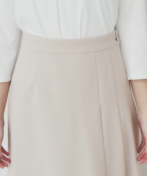 index（インデックス）の「Aラインフレアスカート/セットアップ対応可【洗濯機洗い可/イージーアイロン/抗ピル】（スカート・レディース・グレー/ネイビー/ナチュラル・36/38/40/42）」の7枚目の写真