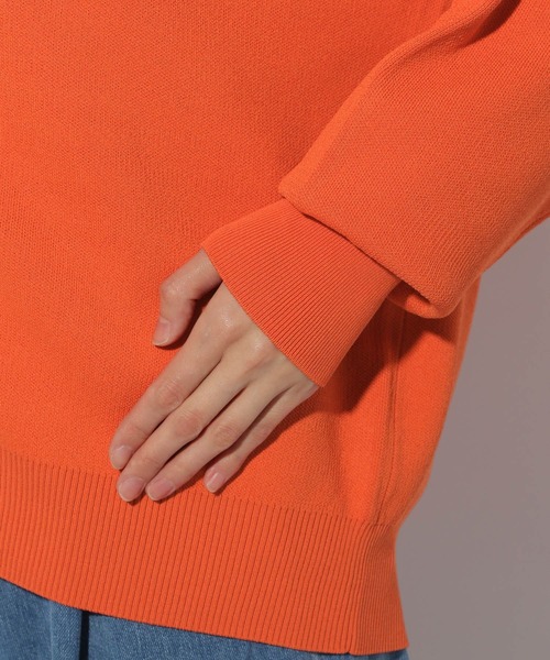 Elura(エルーラ)の「サラサラタッチカーディガン/291204(カーディガン/ボレロ・レディース・ブルー/ネイビー/ダークネイビー/オレンジ・FREE)」の16枚目の写真