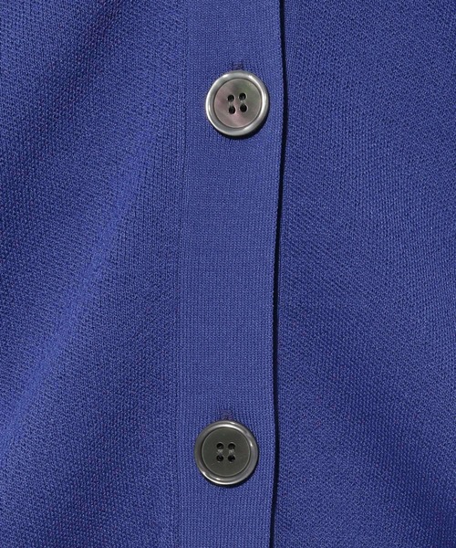 Elura(エルーラ)の「サラサラタッチカーディガン/291204(カーディガン/ボレロ・レディース・ブルー/ネイビー/ダークネイビー/オレンジ・FREE)」の12枚目の写真