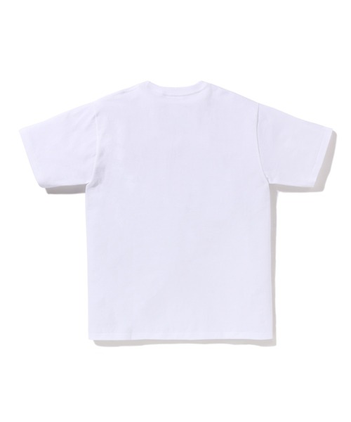 A BATHING APE(アベイシングエイプ)の「COLLEGE TEE(Tシャツ/カットソー・キッズ・ホワイト/ピンク/イエロー/ブラック/サックスブルー・150/160)」の6枚目の写真