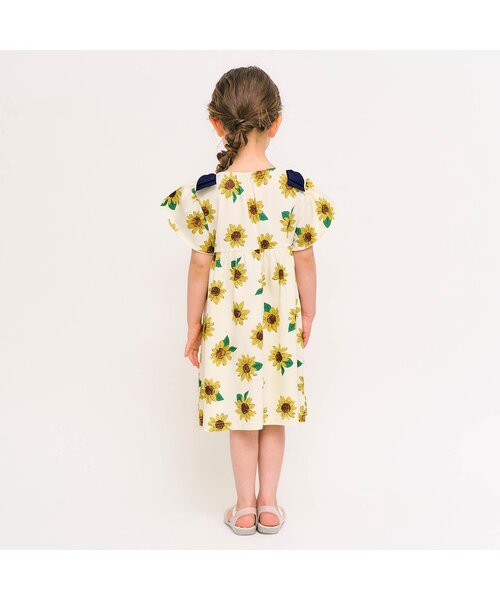 R♡R様専用◇新品 アルジ－◇接触冷感 肩あきりぼんワンピース