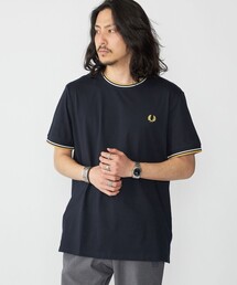 FRED PERRY(�t���b�h�y���[)��FRED PERRY: M1588 TWIN TIPPED T�V���c(T�V���c/�J�b�g�\�[)