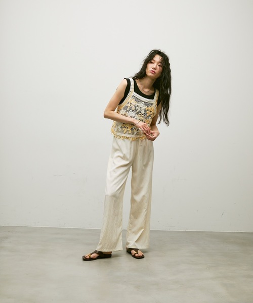 Waist Spindle Easy Pants / ウエストスピンドルイージーパンツ
