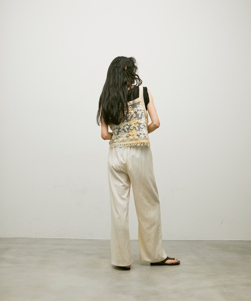 セール】Waist Spindle Easy Pants / ウエストスピンドル