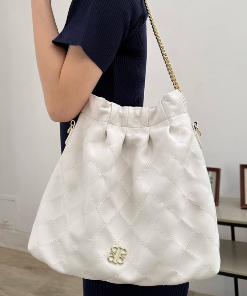 オリジナルキルティングチェーントートBAG（トートバッグ
