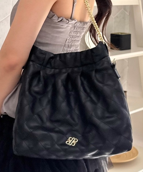 オリジナルキルティングチェーントートBAG（トートバッグ