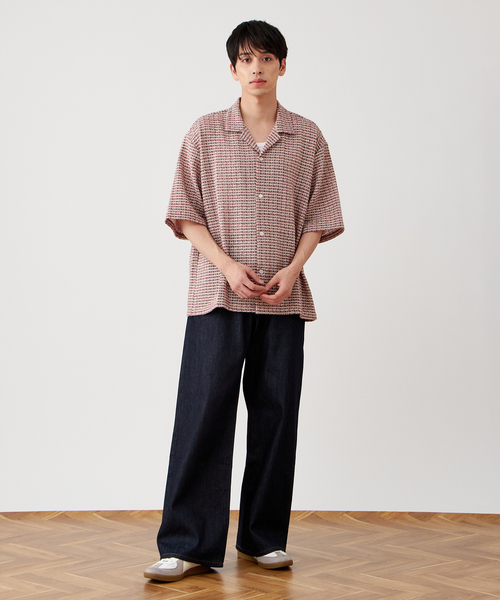 B.C STOCK(ベーセーストック)の「インドレース アソートオープンカラーシャツ(シャツ/ブラウス・メンズ・ブラック/ブラック系その他/イエロー/ブラウン/ピンク・MEDIUM/LARGE)」の16枚目の写真