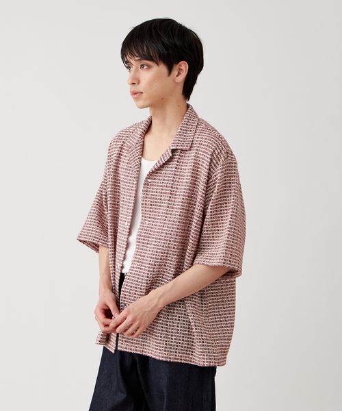 B.C STOCK(ベーセーストック)の「インドレース アソートオープンカラーシャツ(シャツ/ブラウス・メンズ・ブラック/ブラック系その他/イエロー/ブラウン/ピンク・MEDIUM/LARGE)」の19枚目の写真