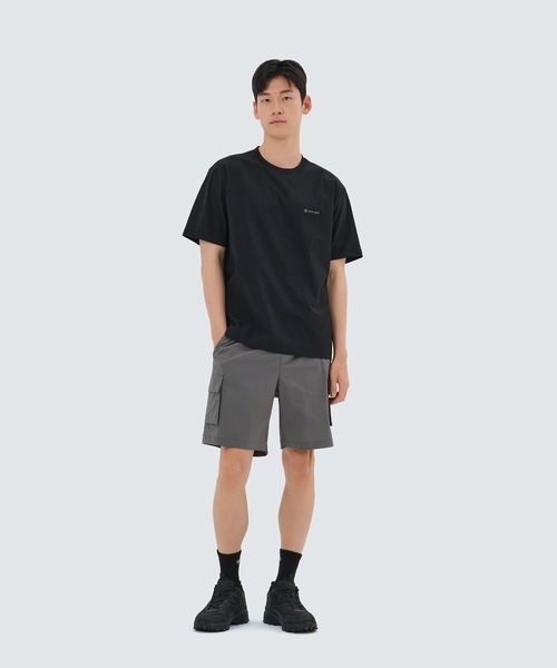 Snow Peak(スノーピーク)の「Root Basic Short Sleeve T-Shirt(Tシャツ/カットソー・メンズ・ベージュ/ネイビー/グレー/ブラック・M/L/XL/XXL)」の7枚目の写真