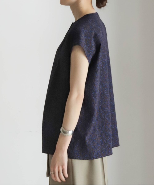 ダークドット フレンチクルーブラウス | NOMBRE IMPAIR