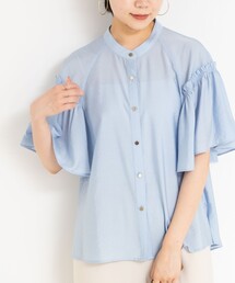 NOLLEY’S Sophi | シアーフレアスリーブブラウス(シャツ/ブラウス)