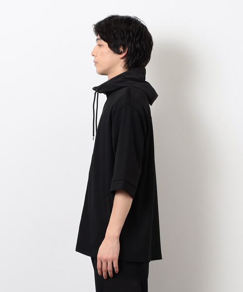 COMME CA ISM（コムサイズム）の「スポーティージャージ 半袖ジップブルゾン（ブルゾン・メンズ・ブラック/チャコール・M/L）」の13枚目の写真