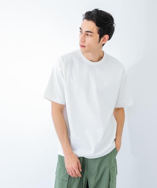 URBAN RESEARCH（アーバンリサーチ）の「接触冷感スムージーTシャツ（Tシャツ/カットソー・メンズ・ホワイト/ブルー系その他/ネイビー/ブラック/グレー系その他・SMALL/MEDIUM/LARGE/X-LARGE）」の14枚目の写真
