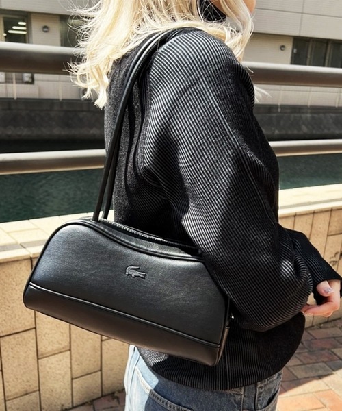 LACOSTE（ラコステ）の「リブニットトラックジャケット / ドライバーズニット（カーディガン/ボレロ・メンズ・ブラック/オフホワイト・2/4/3/5）」の16枚目の写真