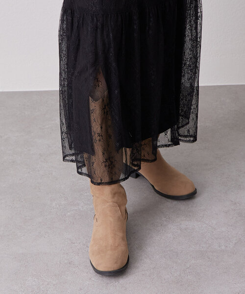 mystic（ミスティック）の「切り替えレーススカート（スカート・レディース・ブラック/オフホワイト・FREE）」の19枚目の写真