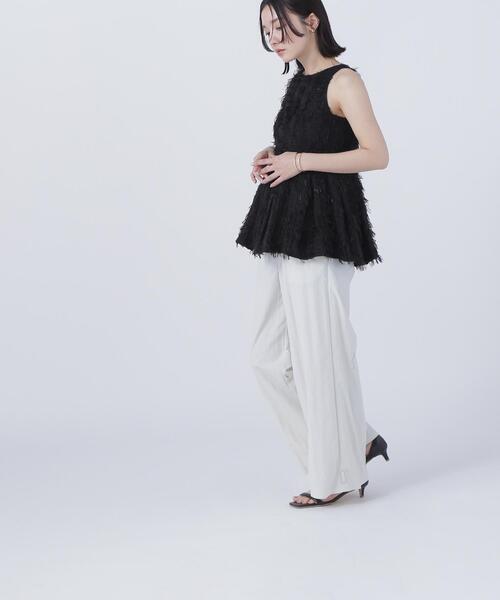 NATURAL BEAUTY BASIC(ナチュラルビューティーベーシック)の「◇【BLANC】ナイロンワッシャージョガーパンツ(その他パンツ・レディース・オフホワイト/ブルー/ライトグリーン・MEDIUM/P/S)」の9枚目の写真