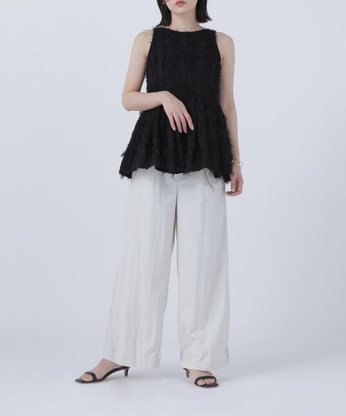 NATURAL BEAUTY BASIC(ナチュラルビューティーベーシック)の「◇【BLANC】ナイロンワッシャージョガーパンツ(その他パンツ・レディース・オフホワイト/ブルー/ライトグリーン・MEDIUM/P/S)」の10枚目の写真