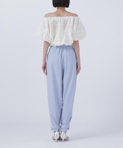 NATURAL BEAUTY BASIC(ナチュラルビューティーベーシック)の「◇【BLANC】ナイロンワッシャージョガーパンツ(その他パンツ・レディース・オフホワイト/ブルー/ライトグリーン・MEDIUM/P/S)」の20枚目の写真