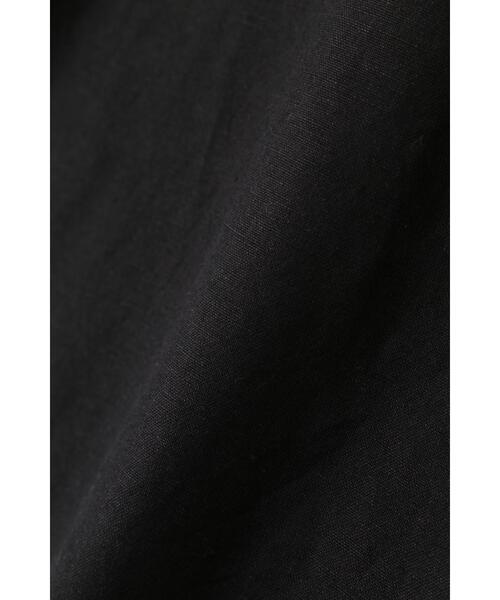 MARGARET HOWELL(マーガレットハウエル)の「DRY WOOL LINEN PLAINWEAVE(シャツ/ブラウス・メンズ・ブラック・LARGE/MEDIUM/SMALL/X-LARGE)」の5枚目の写真