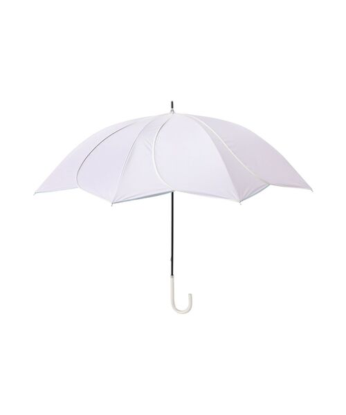 Francfranc(フランフラン)の「【遮光率・UVカット率100%生地使用】バイカラーパイピング 長傘 58cm パープル 日傘 雨傘 晴雨兼用(長傘・レディース・パープル・FREE)」の7枚目の写真
