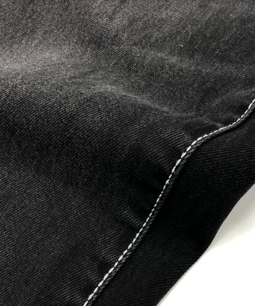 London Denim（ロンドンデニム）の「Peckham Baggy Jean/テーパード ワイド デニムパンツ（デニムパンツ・メンズ・ブラック/ブラック系その他/ブラック系その他2・LARGE/X-LARGE/SMALL/MEDIUM）」の15枚目の写真