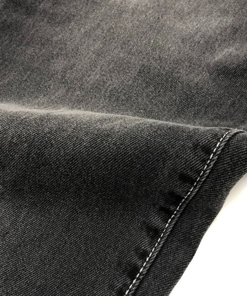 London Denim（ロンドンデニム）の「Peckham Baggy Jean/テーパード ワイド デニムパンツ（デニムパンツ・メンズ・ブラック/ブラック系その他/ブラック系その他2・LARGE/X-LARGE/SMALL/MEDIUM）」の4枚目の写真