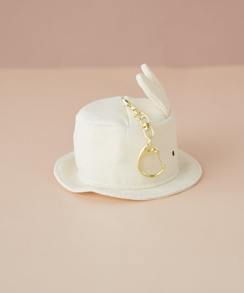 BIRTHDAY BAR（バースデイバー）の「【MIFFY　ミッフィー】BRUNA MINI HAT チャーム（チャーム・レディース・キャメル/ホワイト・0）」の4枚目の写真