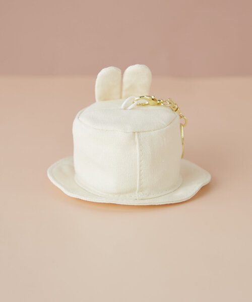 BIRTHDAY BAR（バースデイバー）の「【MIFFY　ミッフィー】BRUNA MINI HAT チャーム（チャーム・レディース・キャメル/ホワイト・0）」の5枚目の写真