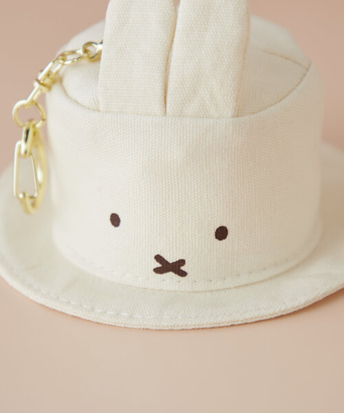 BIRTHDAY BAR（バースデイバー）の「【MIFFY　ミッフィー】BRUNA MINI HAT チャーム（チャーム・レディース・キャメル/ホワイト・0）」の7枚目の写真