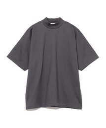 BEAMS F | コーコランコットン ショートスリーブ モックネック コンフォートフィット Tシャツ(Tシャツ/カットソー)