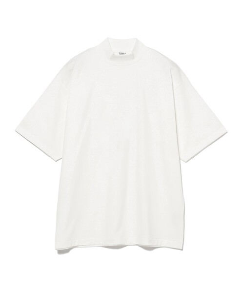 BEAMS F(ビームスエフ)の「コーコランコットン ショートスリーブ モックネック コンフォートフィット Tシャツ(Tシャツ/カットソー・メンズ・ブラック/ホワイト/チャコールグレー・S/M/L/XL)」の15枚目の写真