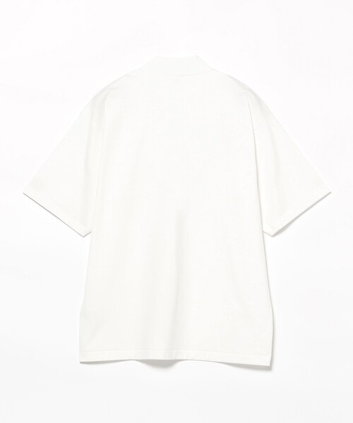 BEAMS F(ビームスエフ)の「コーコランコットン ショートスリーブ モックネック コンフォートフィット Tシャツ(Tシャツ/カットソー・メンズ・ブラック/ホワイト/チャコールグレー・S/M/L/XL)」の16枚目の写真