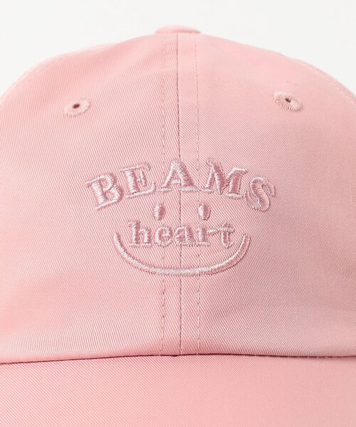 BEAMS HEART（ビームスハート）の「スマイルロゴ キャップ 25SS（キャップ・レディース・ブラウン/ブラック/ホワイト系その他5/ピンク・ONE SIZE）」の16枚目の写真
