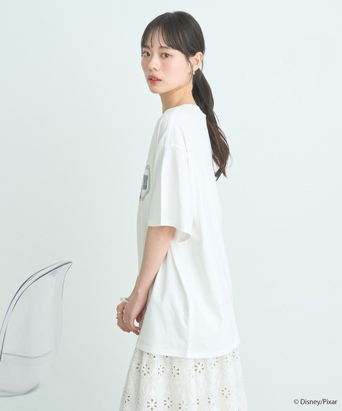 earth music&ecology（アースミュージックアンドエコロジー）の「Finding Nemo/シリコンプリントＴシャツ（Tシャツ/カットソー・レディース・チャコールグレー/オフホワイト・FREE）」の12枚目の写真