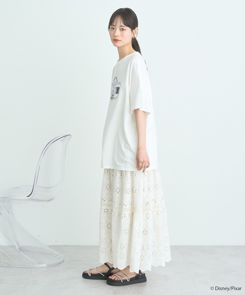 earth music&ecology（アースミュージックアンドエコロジー）の「Finding Nemo/シリコンプリントＴシャツ（Tシャツ/カットソー・レディース・チャコールグレー/オフホワイト・FREE）」の16枚目の写真