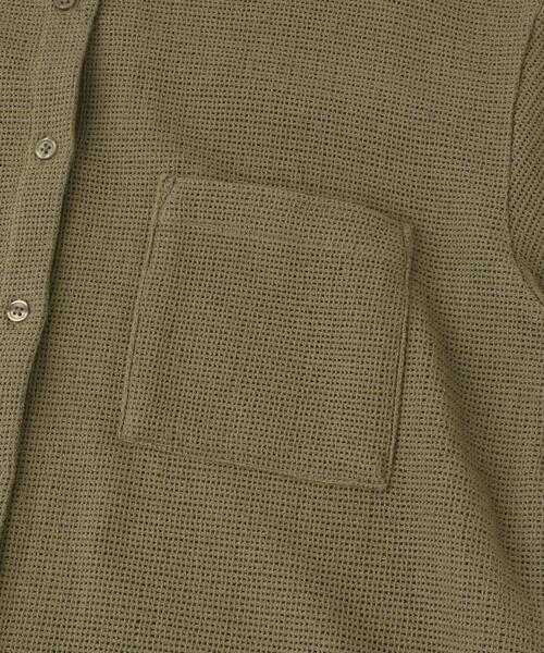 ITEMS URBANRESEARCH(アイテムズ アーバンリサーチ)の「メッシュルーズシャツ(シャツ/ブラウス・レディース・カーキ/ベージュ・FREE)」の14枚目の写真